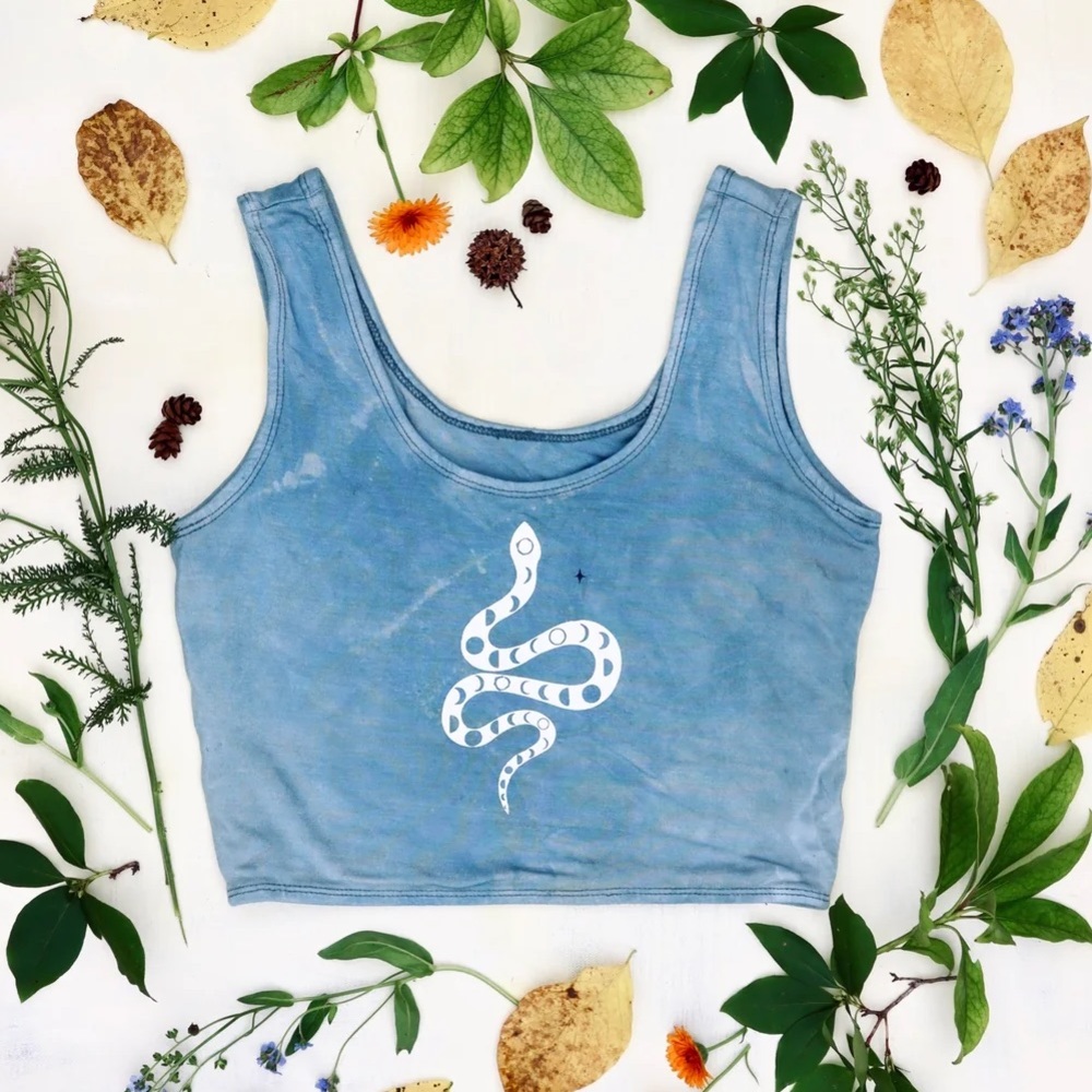 Purusha People Eternal Indigo Top